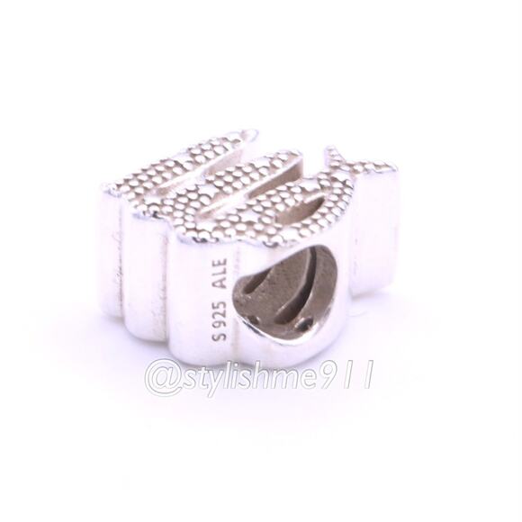 Authentic PANDORA Sparkling Virgo Zodiac Sign Charm - Picture 7 of 9